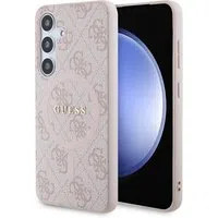 Custodia MagSafe per Samsung Galaxy S24 S921, Guess, 4G Collection, Rosa — 3