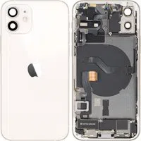 Copertura Batteria Apple iPhone 12, Con Scocca Centrale, Parti Complete, Bianco, Swap Premium — 3