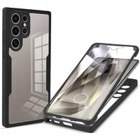 Custodia per Samsung Galaxy S24 Ultra S928, Techsuit, ColorVerse 360, Nera — 3