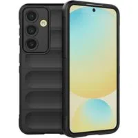 Custodia per Samsung Galaxy S24 FE S721, Techsuit, Magic Shield, Nera — 3
