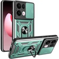 Custodia per Oppo Reno13 Pro, Techsuit, CamShield, Verde — 3