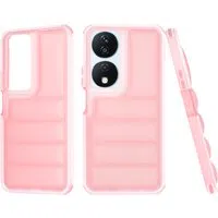 Custodia per Honor X7b 5G / 90 Smart / X7b 4G, Techsuit, Wave Shield, Rosa — 3