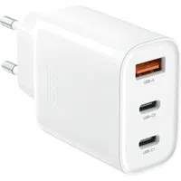 Caricabatterie di rete XO Design L117, 45 W, 3 A, 1 x USB-A - 2 x USB-C, bianco — 3