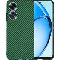 Custodia per Oppo A60, Techsuit, Carbonite FiberShell, Verde — 3