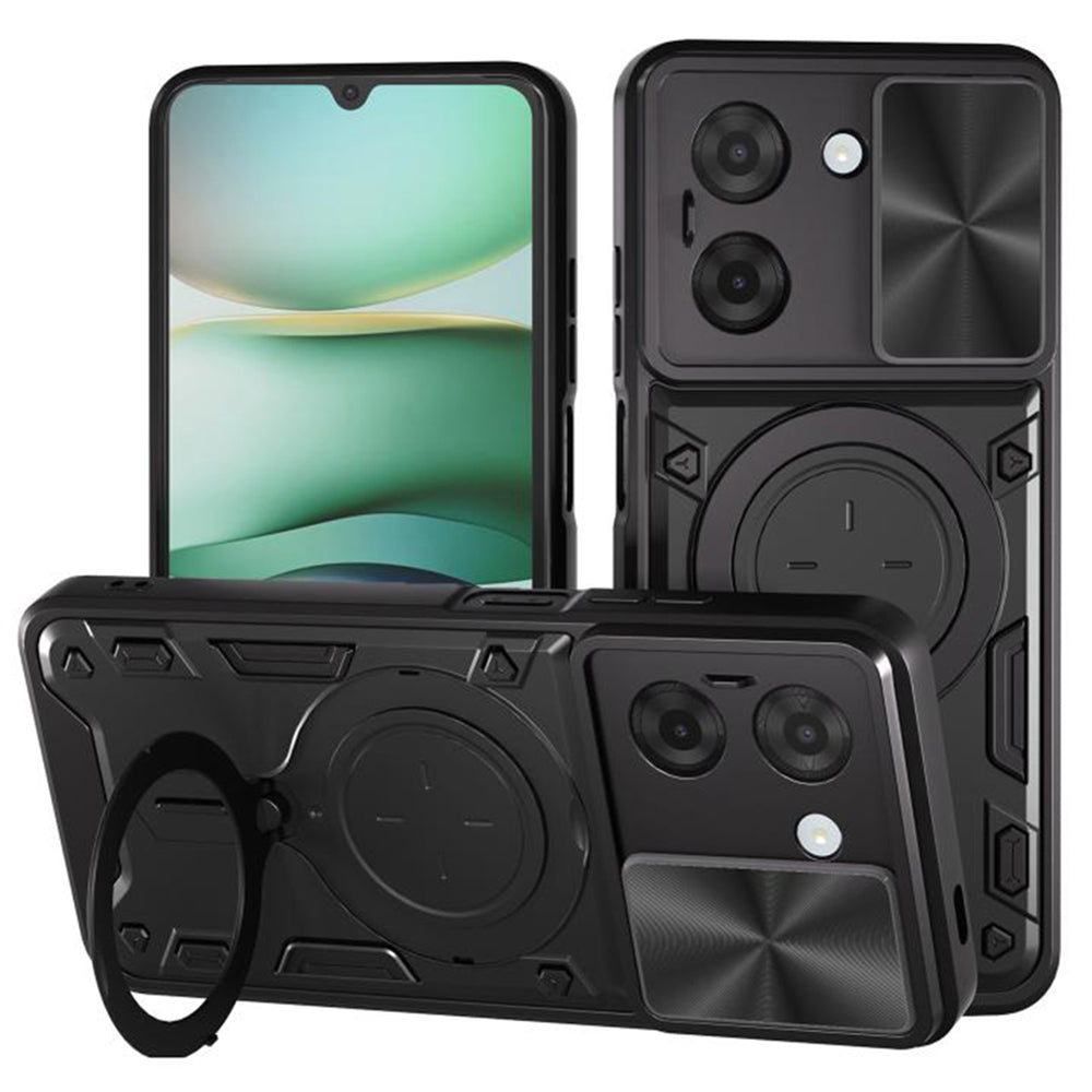 Custodia per Xiaomi Redmi A5 4G (Regionale), Techsuit, CamGuard Pro, Nera