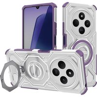 Techsuit Custodia per Xiaomi Poco C75 / Redmi 14C, Techsuit, Carbon Shield Pro, Viola — 2