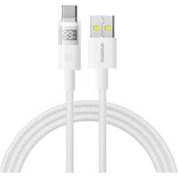Cavo Dati e Ricarica USB-A - USB-C Baseus Display 2, 100W, 2m, Bianco P10382701211-01 — 3
