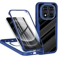 Custodia per Xiaomi Redmi Note 14 Pro+ 5G / Note 14 Pro 5G / Poco X7, Techsuit, ColorVerse 360, Blu — 3