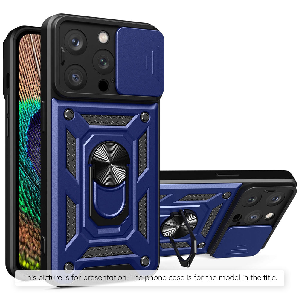 Techsuit Custodia per Samsung Galaxy Z Flip7 F766, Techsuit, CamShield, Blu