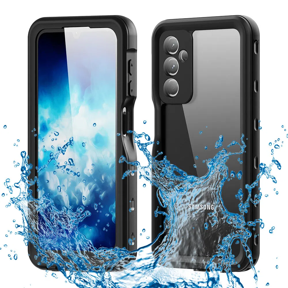 Custodia Waterproof per Samsung Galaxy A25 A256, ShellBox, Nera — 2