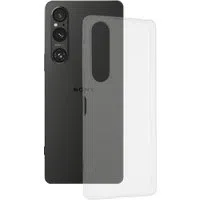 Custodia per Sony Xperia 1 V, Techsuit, Chiara, Trasparente — 3