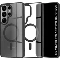 Custodia MagSafe per Samsung Galaxy S26 Ultra S948, Techsuit, Pro, Nera — 3
