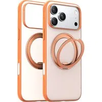 Custodia MagSafe per Apple iPhone 17 Pro Max, Torras, Ostand R Fitness, Arancione — 3