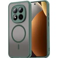 Custodia MagSafe per Xiaomi Poco M8 Pro / Redmi Note 15 Pro+ 5G, Techsuit, HaloFrost II, Verde — 3