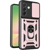 Custodia per Samsung Galaxy A57 5G, Techsuit, CamShield, Rosa Dorato — 3