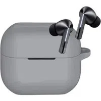 Custodia Techsuit Silicone per Samsung Galaxy Buds3 FE / Buds3 Pro / Buds3, Grigio — 3