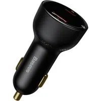 Caricabatterie da auto Baseus Superme, 100W, 5A, 1 x USB-A - 1 x USB-C, nero CCZX-01 CCZX-01 — 3
