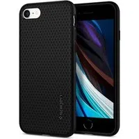 Custodia per Apple iPhone SE (2022) / SE (2020) / 8 / 7, Spigen, Liquid Air, Nera 042CS20511 — 3