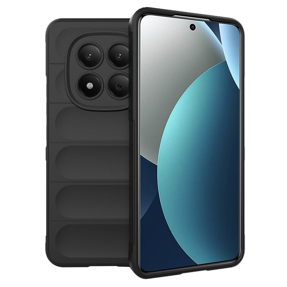 Custodia per Xiaomi Redmi Note 15 Pro 4G, Techsuit, Magic Shield, Nera