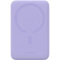 Batteria Esterna Wireless Baseus Magnetic Mini, 20000mAh, 20W, PD + FQI, 1 x QI - 1 x USB-C, Viola PPCX150005 — 3