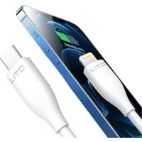 Cavo Dati e Ricarica USB-C - Lightning Lito LD03, 27W, 1m, Bianco — 3
