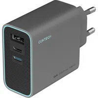 Caricabatterie Retea Cuktech, 65W, 3A, 1 x USB-A - 2 x USB-C, Grigio CUKAD653EUGR — 3