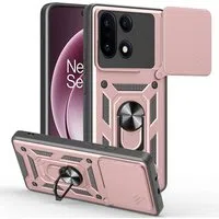 Custodia per OnePlus 15, Techsuit, CamShield, Rosa Dorata — 3