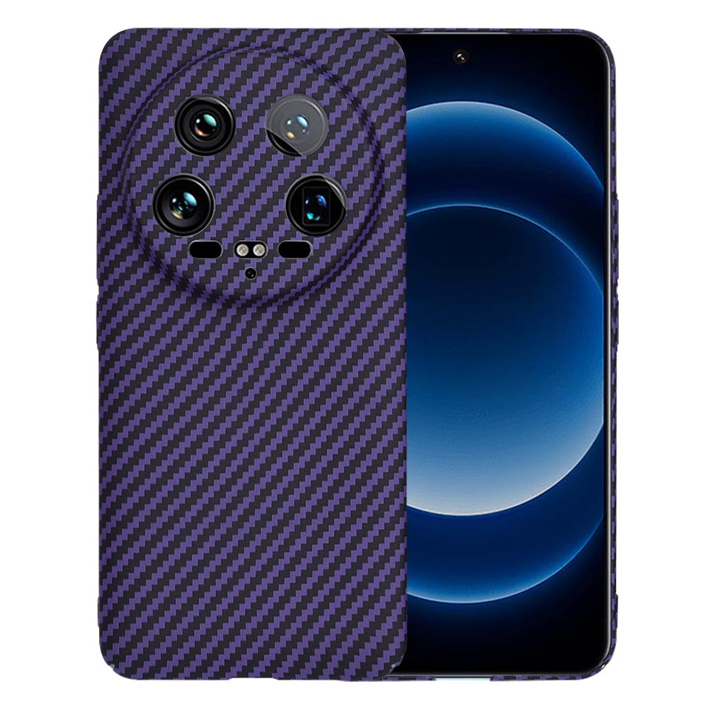 Techsuit Custodia per Xiaomi 14 Ultra, Techsuit, Carbonite FiberShell, Viola