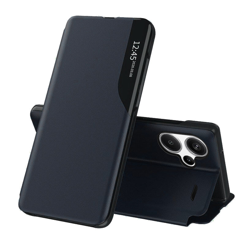 Custodia per Xiaomi Redmi Note 13 Pro+, Techsuit, eFold, Blu Scuro