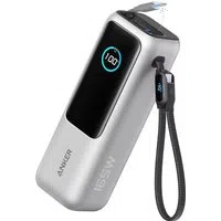 Batteria Esterna Anker, 25000mAh, 165W, QC + PD, 1 x USB-A - 3 x USB-C, Argento A1695H41 — 3