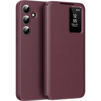 Techsuit Custodia per Samsung Galaxy S26 FE, Techsuit, SmartView, Rossa — 2