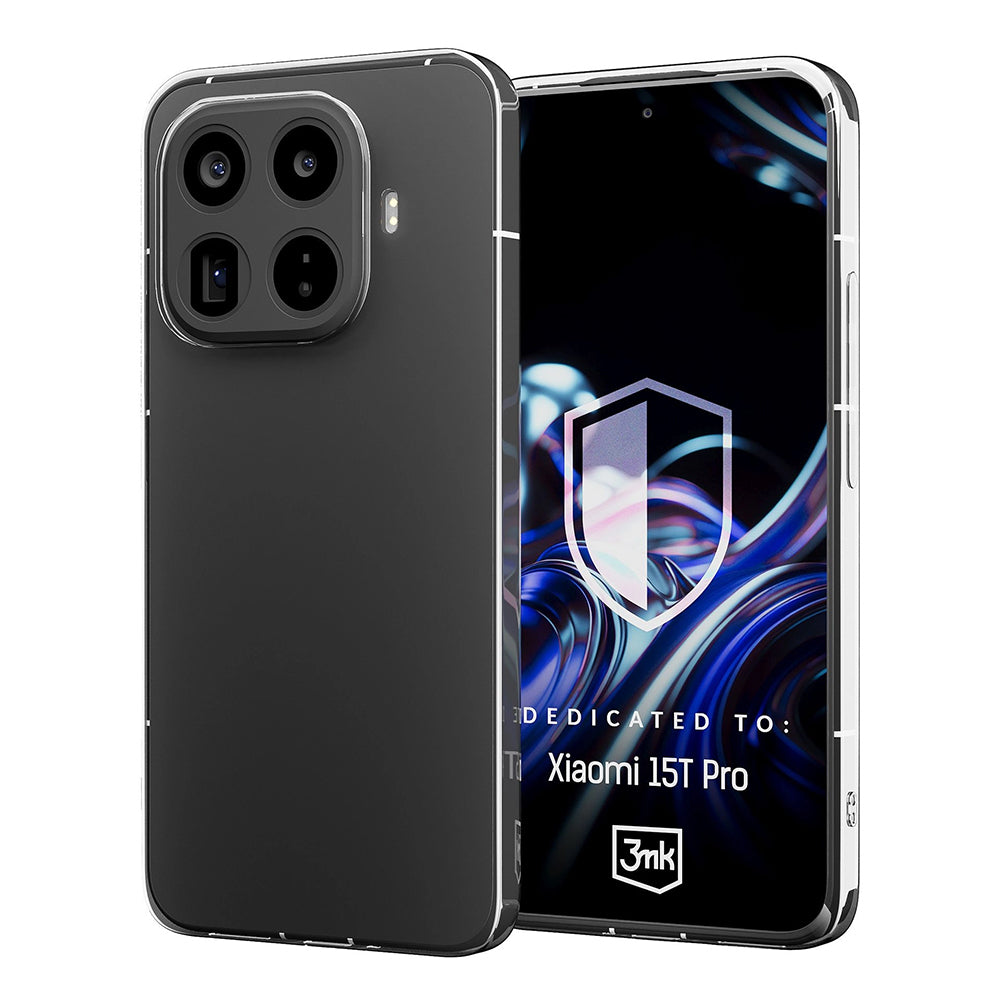 3MK Custodia per Xiaomi 15T Pro, 3MK, Clear, Trasparente
