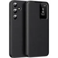 Custodia per Samsung Galaxy S23 FE S711, Techsuit, SmartView, Nera — 3