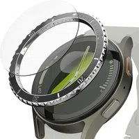 Cornice di Protezione Ringke Premium Styling per Samsung Galaxy Watch7 44mm, Modello 4, Nera — 3