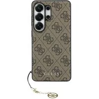 Custodia per Samsung Galaxy S26 Ultra S948, Guess, 4G Classic Logo Charm, Marrone — 3