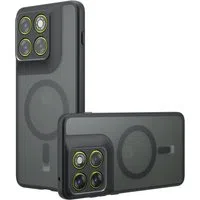 Custodia MagSafe per Motorola Edge 70, Techsuit, PureFrost, Nera Satinata — 3