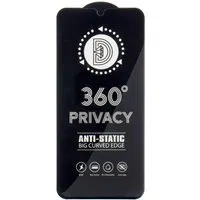 Pellicola protettiva per schermo Privacy OEM 360 per Samsung Galaxy A37 5G, Vetro temperato, Full Glue — 3