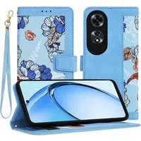 Custodia per Oppo A60, Techsuit, FlipCraft, Blu — 3