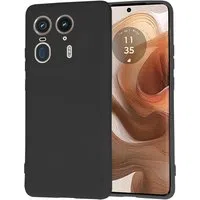 Custodia per Motorola Edge 50 Ultra, Techsuit, SoftFlex, Nera — 3