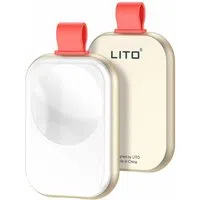 Caricabatterie Wireless Lito LC03 per Apple Watch Series, Bianco — 3