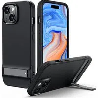 Custodia per Apple iPhone 15 Plus, ESR, Air Shield Boost Kickstand, Nera — 3