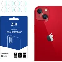 Pellicola protettiva per fotocamera posteriore 3MK Protection per Apple iPhone 13, vetro flessibile, set da 4 pezzi, trasparente — 3