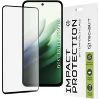 Pellicola protettiva per schermo Techsuit per Xiaomi Redmi 15 5G / 15 4G, Vetro temperato, Full Glue, 111D, Nero — 3