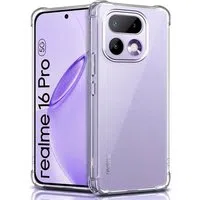 Custodia per Realme 16 Pro, Techsuit, Shockproof Clear, Trasparente — 3