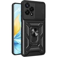 Custodia per Honor 200 Lite, Techsuit, CamShield, Nera — 3