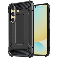 Techsuit Custodia per Samsung Galaxy S24 FE S721, Techsuit, Hybrid Armor, Nera — 2