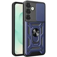 Custodia per Samsung Galaxy S25+ S936, Techsuit, CamShield, Blu — 3