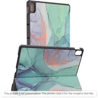 Custodia per Samsung Galaxy Tab S12 Ultra / Tab S11 Ultra, Techsuit, FoldPro Green Time, Multicolore — 3