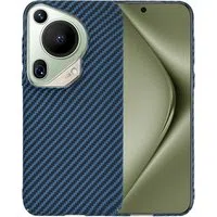 Custodia per Huawei Pura 70 Ultra, Techsuit, Carbonite FiberShell, Turchese — 3