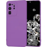 Custodia per Samsung Galaxy S20 Ultra 5G G988 / S20 Ultra G988, Techsuit, SoftFlex, Viola — 3